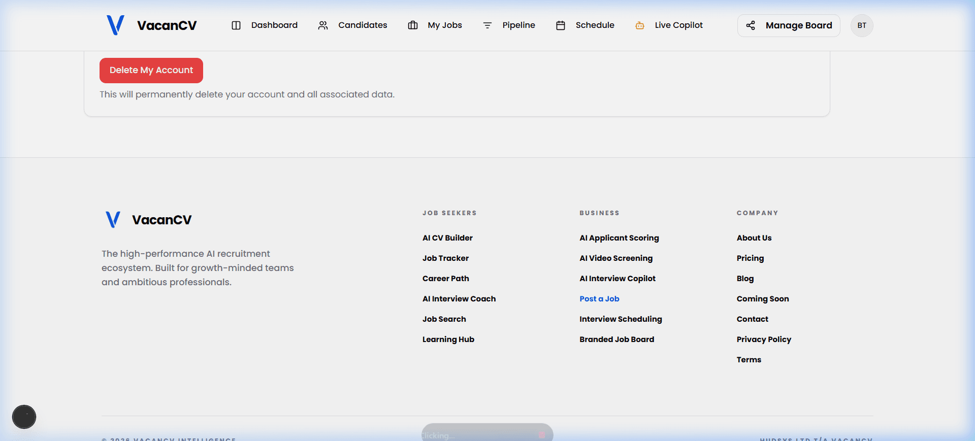 Submit Your Job Specification