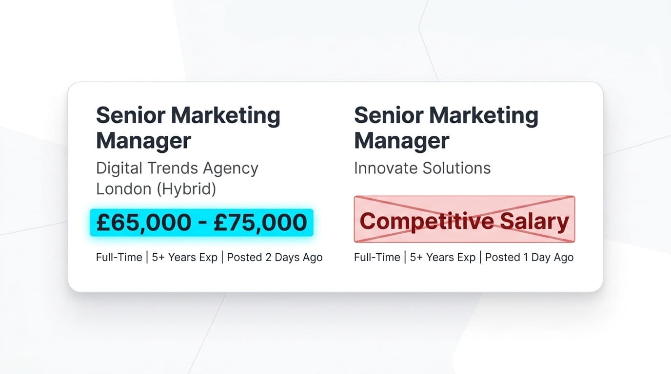 Show Me the Money: Why Candidates Ignore Job Ads Without a Salary