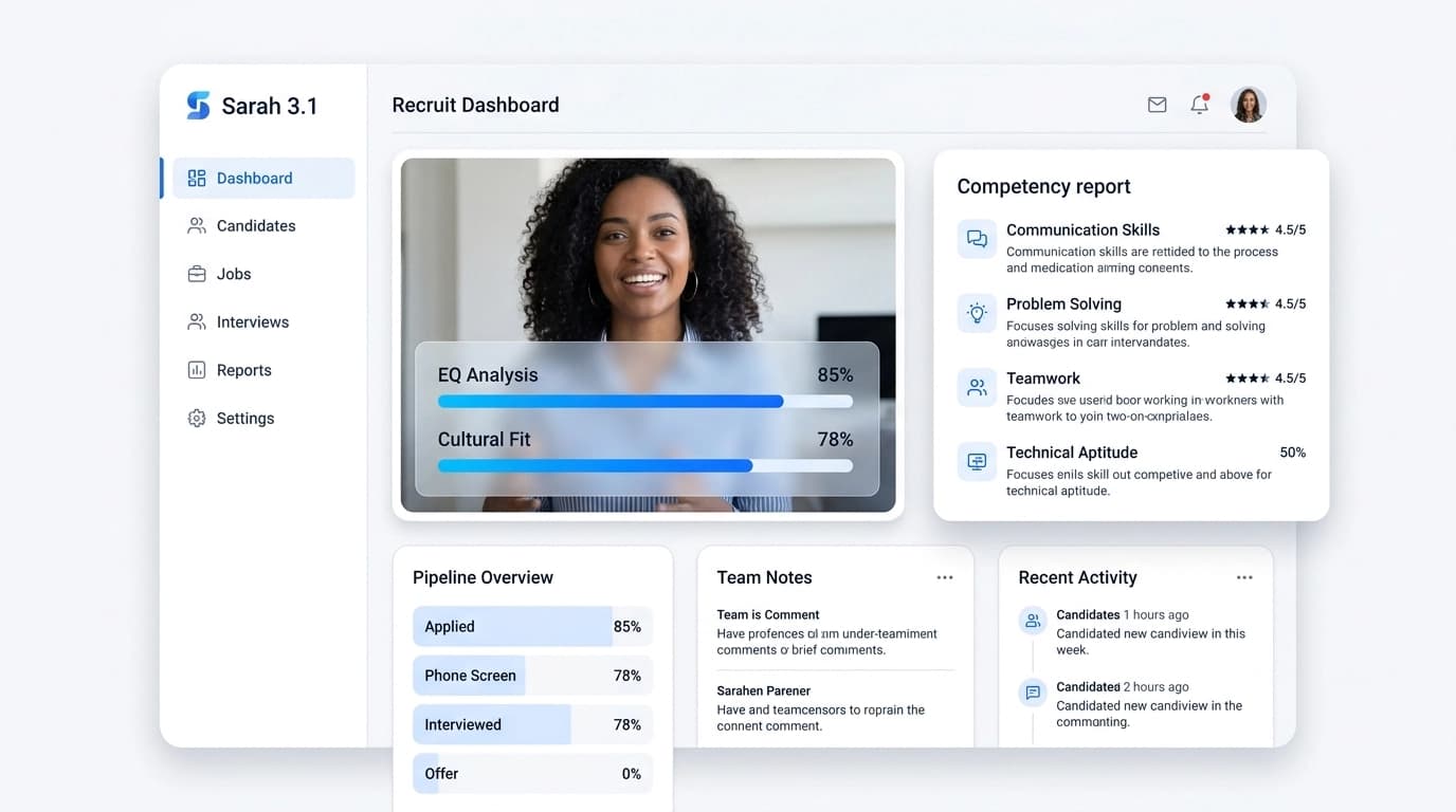 The Video-First Blueprint: Using Sarah 3.1 to Build a High-Engagement Hiring Funnel